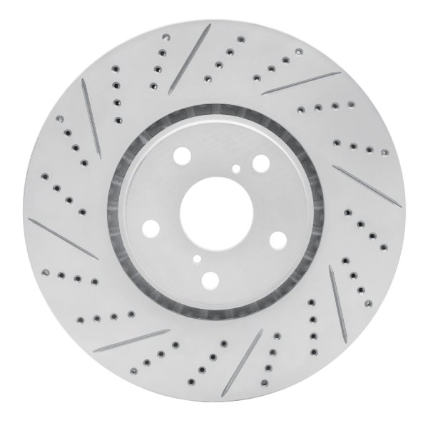 DFC® - Drilled and Slotted Front Drilled and Slotted Brake Rotor