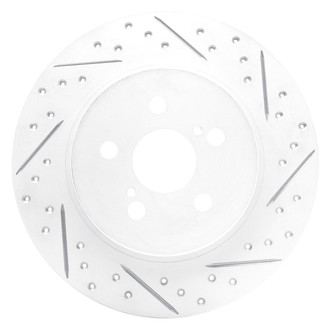 DFC® - Drilled and Slotted Rear Passenger Side Brake Rotor