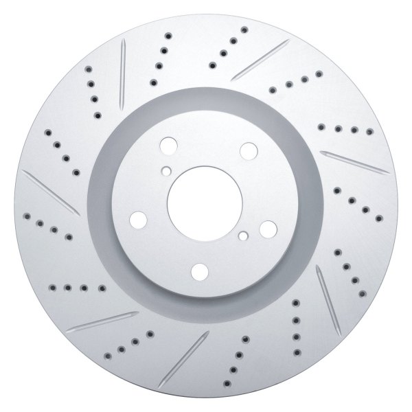 DFC® - Drilled and Slotted Front Drilled and Slotted Brake Rotor