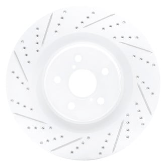 Dynamic Friction Company® - Drilled and Slotted Brake Rotor