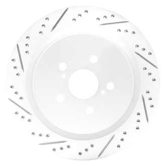 DFC® - Drilled and Slotted Rear Driver Side Brake Rotor