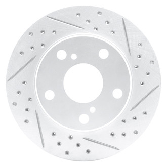 DFC® - Drilled and Slotted Front Passenger Side Brake Rotor