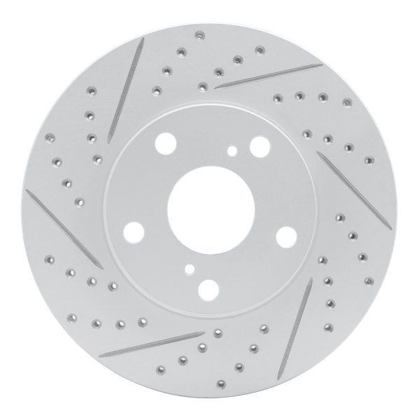 DFC® - Drilled and Slotted Front Drilled and Slotted Brake Rotor