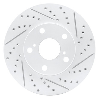 DFC® - Drilled and Slotted Front Passenger Side Brake Rotor
