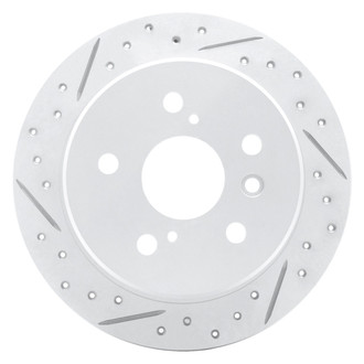 DFC® - Drilled and Slotted Rear Driver Side Brake Rotor
