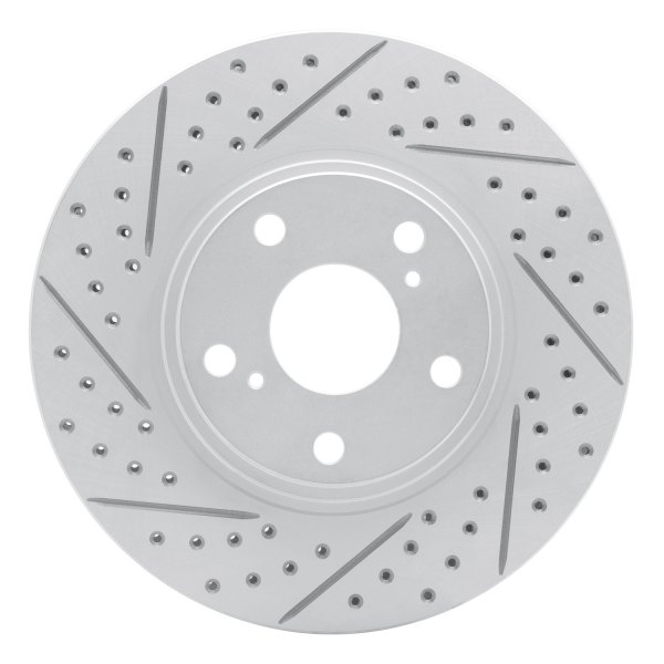 DFC® - Drilled and Slotted Front Drilled and Slotted Brake Rotor