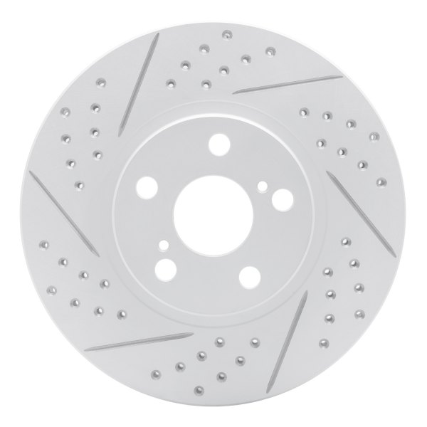 DFC® - Drilled and Slotted Front Drilled and Slotted Brake Rotor