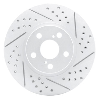 DFC® - Drilled and Slotted Front Passenger Side Brake Rotor