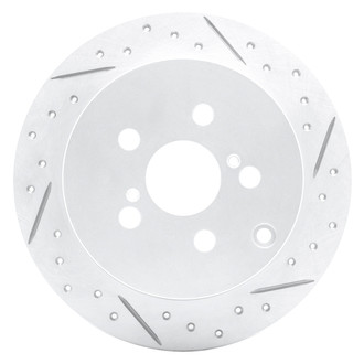 DFC® - Drilled and Slotted Rear Passenger Side Brake Rotor
