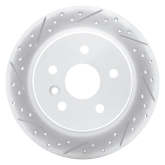DFC® - Drilled and Slotted Rear Driver Side Brake Rotor