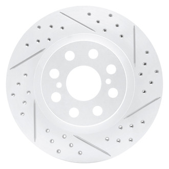 DFC® - Drilled and Slotted Rear Passenger Side Brake Rotor