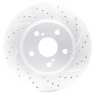 DFC® - Drilled and Slotted Front Passenger Side Brake Rotor