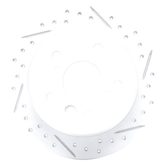 DFC® - Drilled and Slotted Rear Passenger Side Brake Rotor