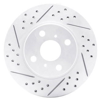 DFC® - Drilled and Slotted Front Driver Side Brake Rotor