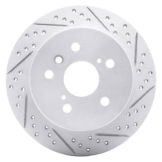 DFC® - Drilled and Slotted Rear Passenger Side Brake Rotor