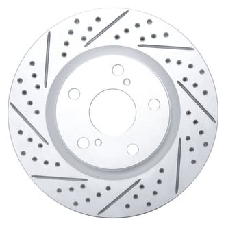 Dynamic Friction Company® - Drilled and Slotted Brake Rotor