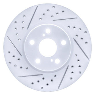 Dynamic Friction Company® - Drilled and Slotted Brake Rotor