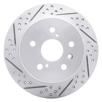 DFC® - Drilled and Slotted Front Passenger Side Brake Rotor