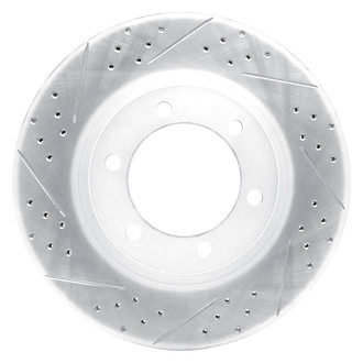 Dynamic Friction Company® - Drilled and Slotted Brake Rotor