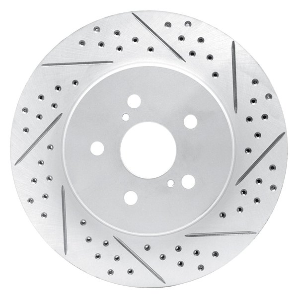 DFC® - Drilled and Slotted Front Drilled and Slotted Brake Rotor