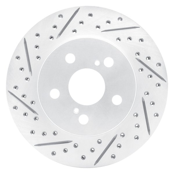 DFC® - Drilled and Slotted Front Drilled and Slotted Brake Rotor