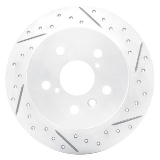 DFC® - Drilled and Slotted Rear Passenger Side Brake Rotor