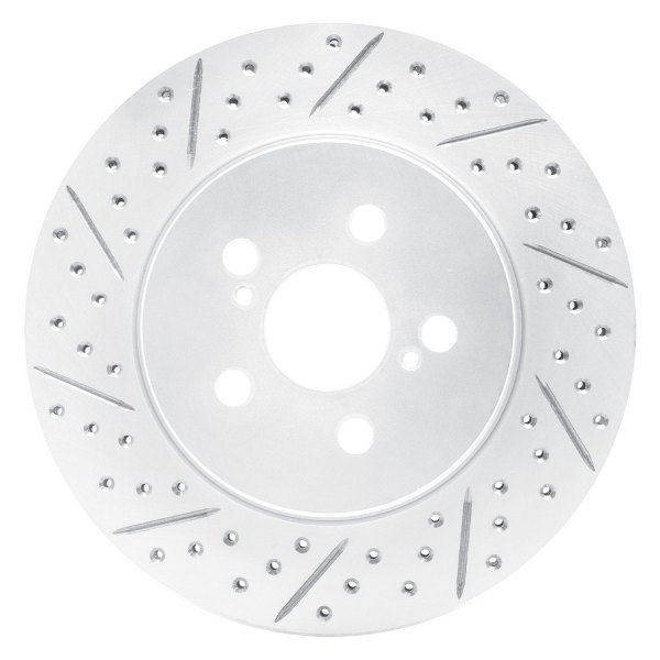 DFC® - Drilled and Slotted Front Drilled and Slotted Brake Rotor