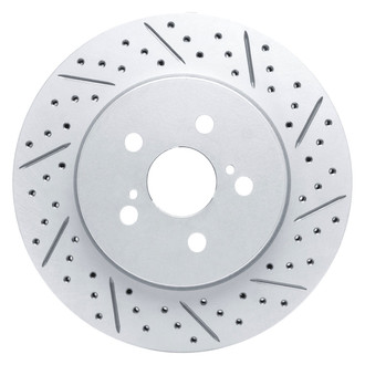 DFC® - Drilled and Slotted Front Passenger Side Brake Rotor