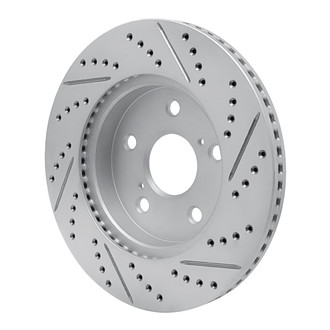 DFC® - Drilled and Slotted Front Driver Side Brake Rotor