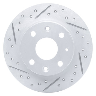 DFC® - Drilled and Slotted Rear Driver Side Brake Rotor
