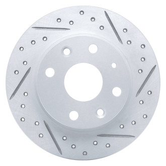 DFC® - Drilled and Slotted Rear Passenger Side Brake Rotor