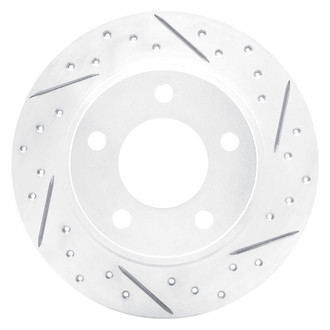 DFC® 830-80029R - Drilled and Slotted Rear Passenger Side Brake Rotor