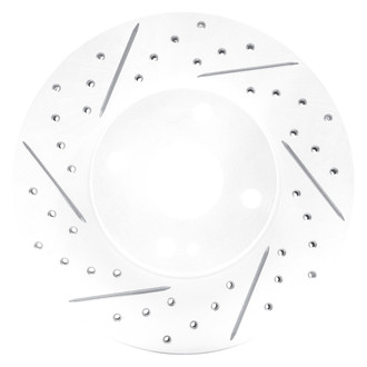 DFC® - Drilled and Slotted Front Driver Side Brake Rotor