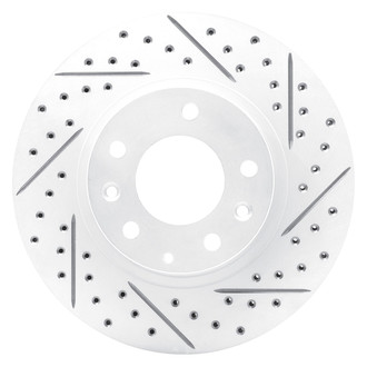 DFC® - Drilled and Slotted Front Passenger Side Brake Rotor