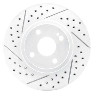 Dynamic Friction Company® - Drilled and Slotted Brake Rotor