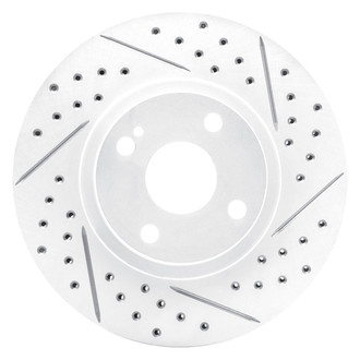 DFC® - Drilled and Slotted Front Passenger Side Brake Rotor