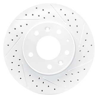 DFC® - Drilled and Slotted Front Passenger Side Brake Rotor