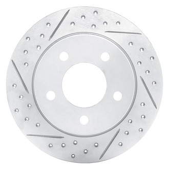 DFC® - Drilled and Slotted Rear Driver Side Brake Rotor