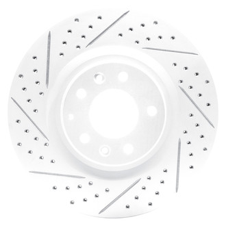 Dynamic Friction Company® - Drilled and Slotted Brake Rotor