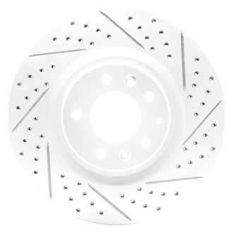 DFC® - Drilled and Slotted Front Passenger Side Brake Rotor