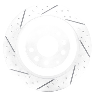 DFC® - Drilled and Slotted Rear Driver Side Brake Rotor