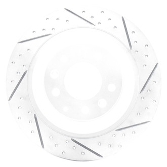 DFC® - Drilled and Slotted Rear Passenger Side Brake Rotor