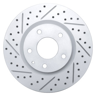 Dynamic Friction Company® - Drilled and Slotted Brake Rotor