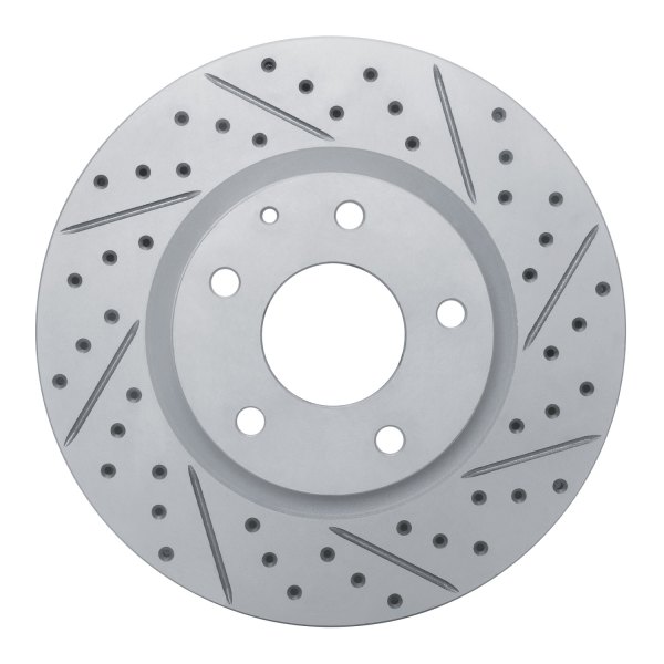 DFC® - Drilled and Slotted Front Drilled and Slotted Brake Rotor