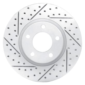 Dynamic Friction Company® - Drilled and Slotted Brake Rotor