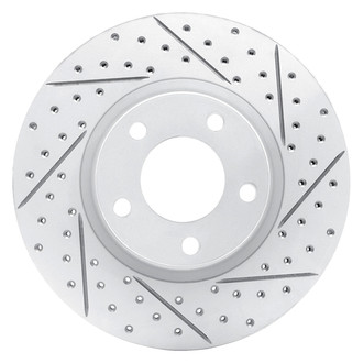 DFC® - Drilled and Slotted Front Passenger Side Brake Rotor
