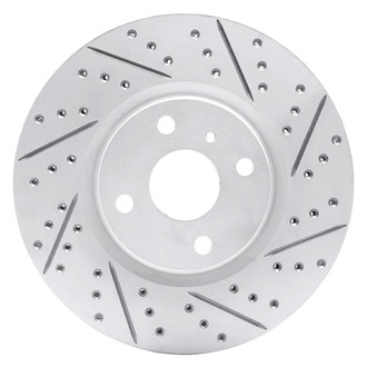 DFC® - Drilled and Slotted Front Passenger Side Brake Rotor