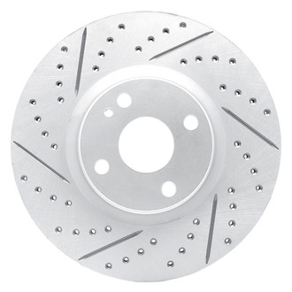 Dynamic Friction Company® - Drilled and Slotted Brake Rotor
