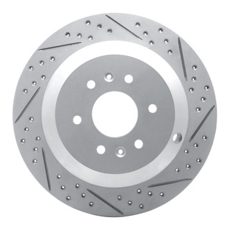 DFC® - Drilled and Slotted Rear Passenger Side Brake Rotor