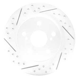 DFC® - Drilled and Slotted Rear Driver Side Brake Rotor